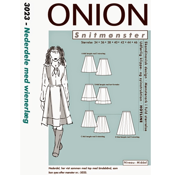 Onion 3023 Snitmønster